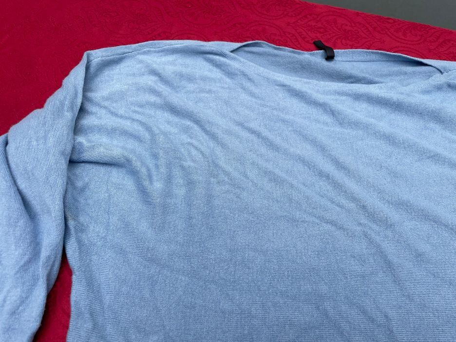 Maglioni & Felpe: Damen Pullover hellblau XL (Ärmel 3/4 lang) – Usato da Bergdietikon venduto da antovale 1
