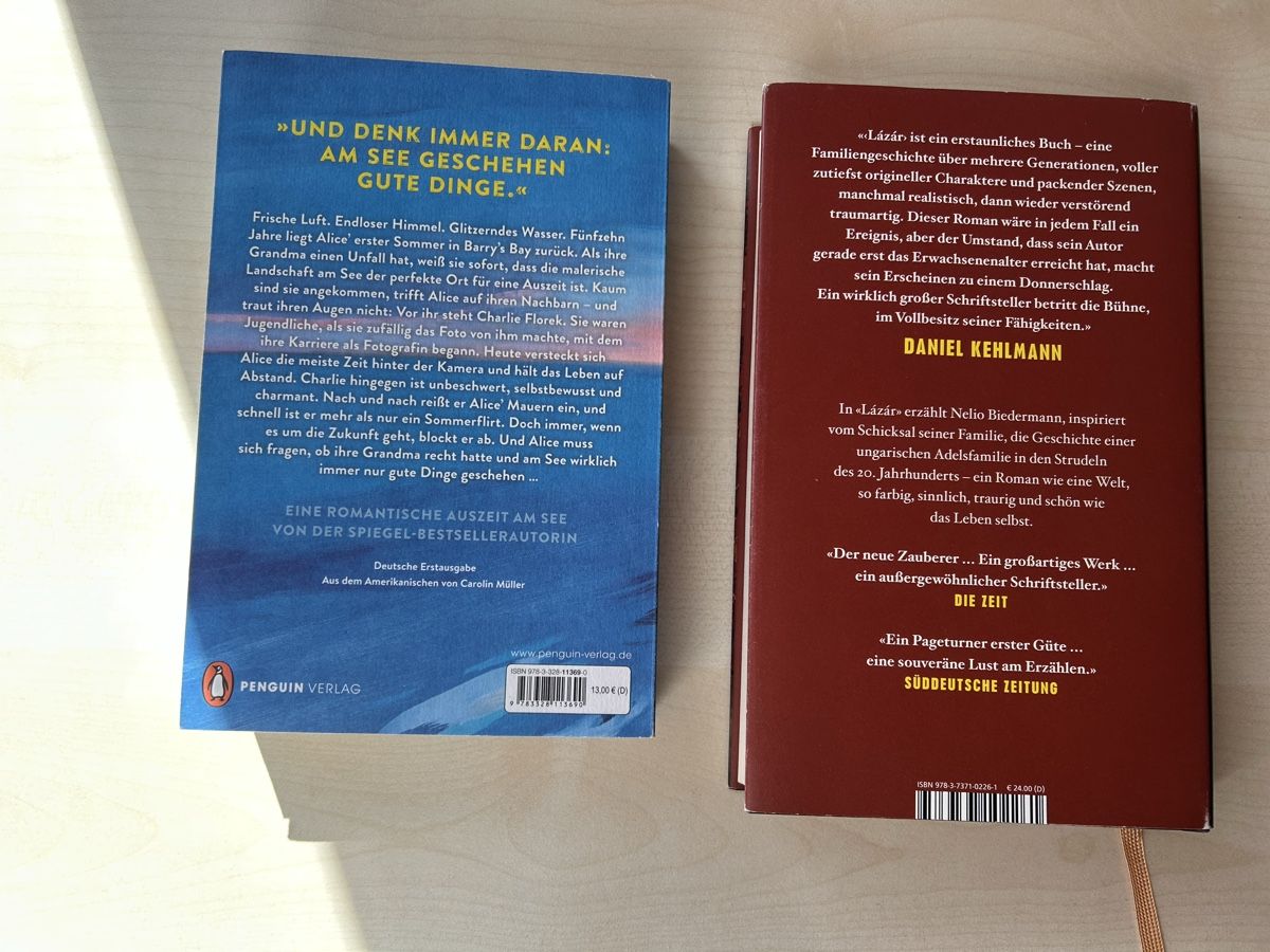 Libri: 2 verschiedene Bücher / Belletristik  – Nuovo (secondo la descrizione) da Diessenhofen venduto da Bmaurice 1