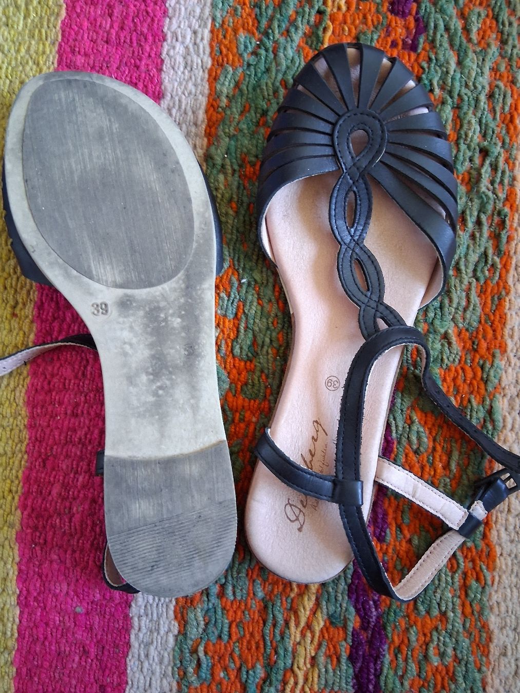 Deerberg Scarpe da donna: elegante Deerberg-Sandalen 39 – Usato da Bern venduto da mijfu 1