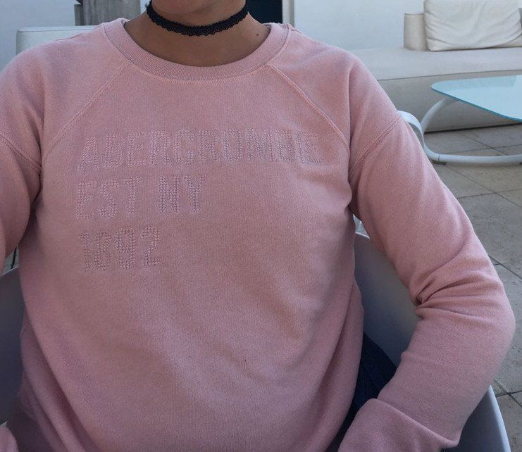 Abercrombie Maglioni & Felpe: Abercrombie & Fitch Pullover rosa Gr. S – Usato da Au SG venduto da SElena89 1