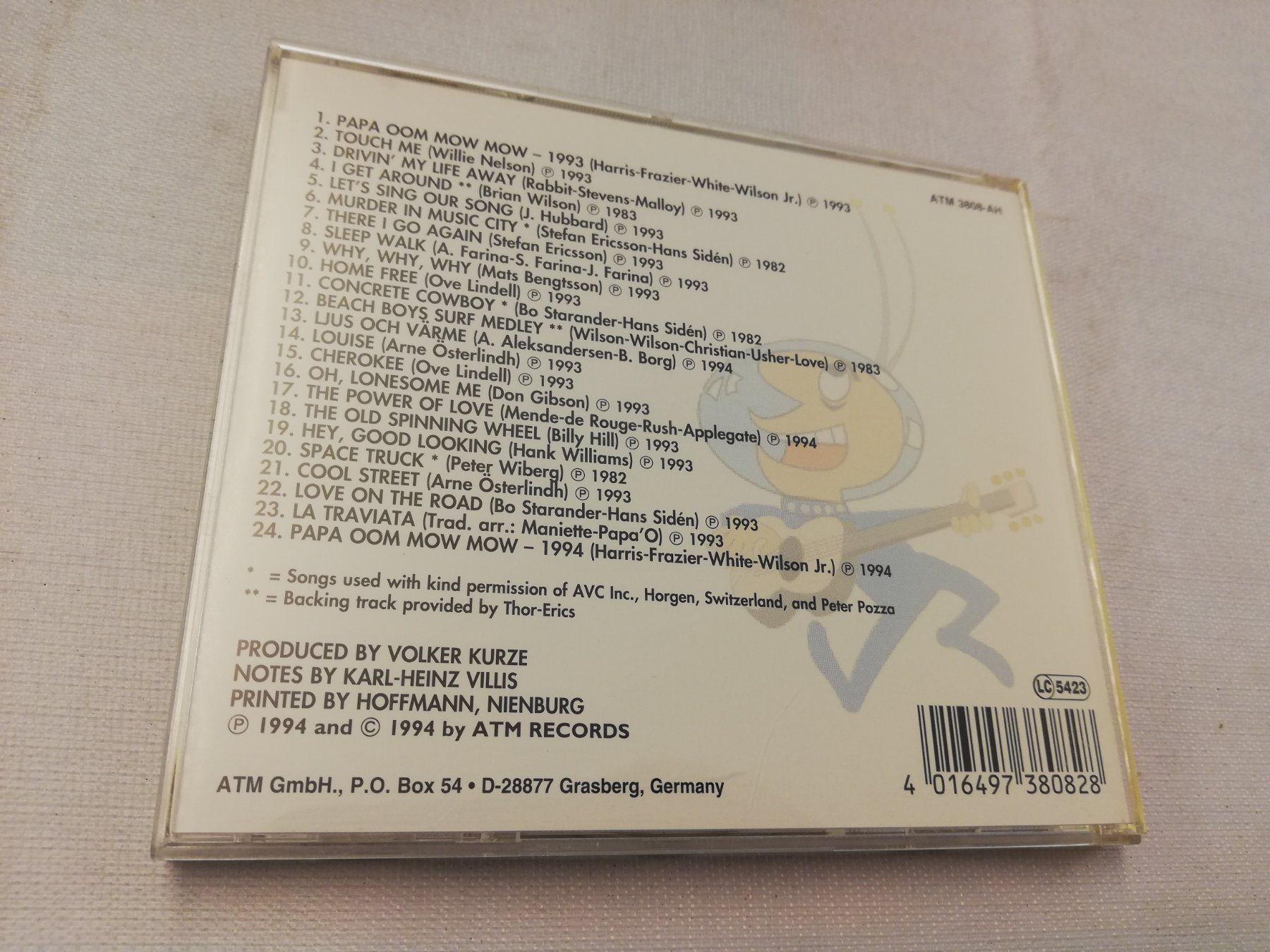 CDs: PAPA'O - BACK FROM SPACE – Gebraucht aus Bern von Vinylsound.ch 1