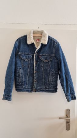Vintage Levi's Jeansjacke "made in USA" gefüttert