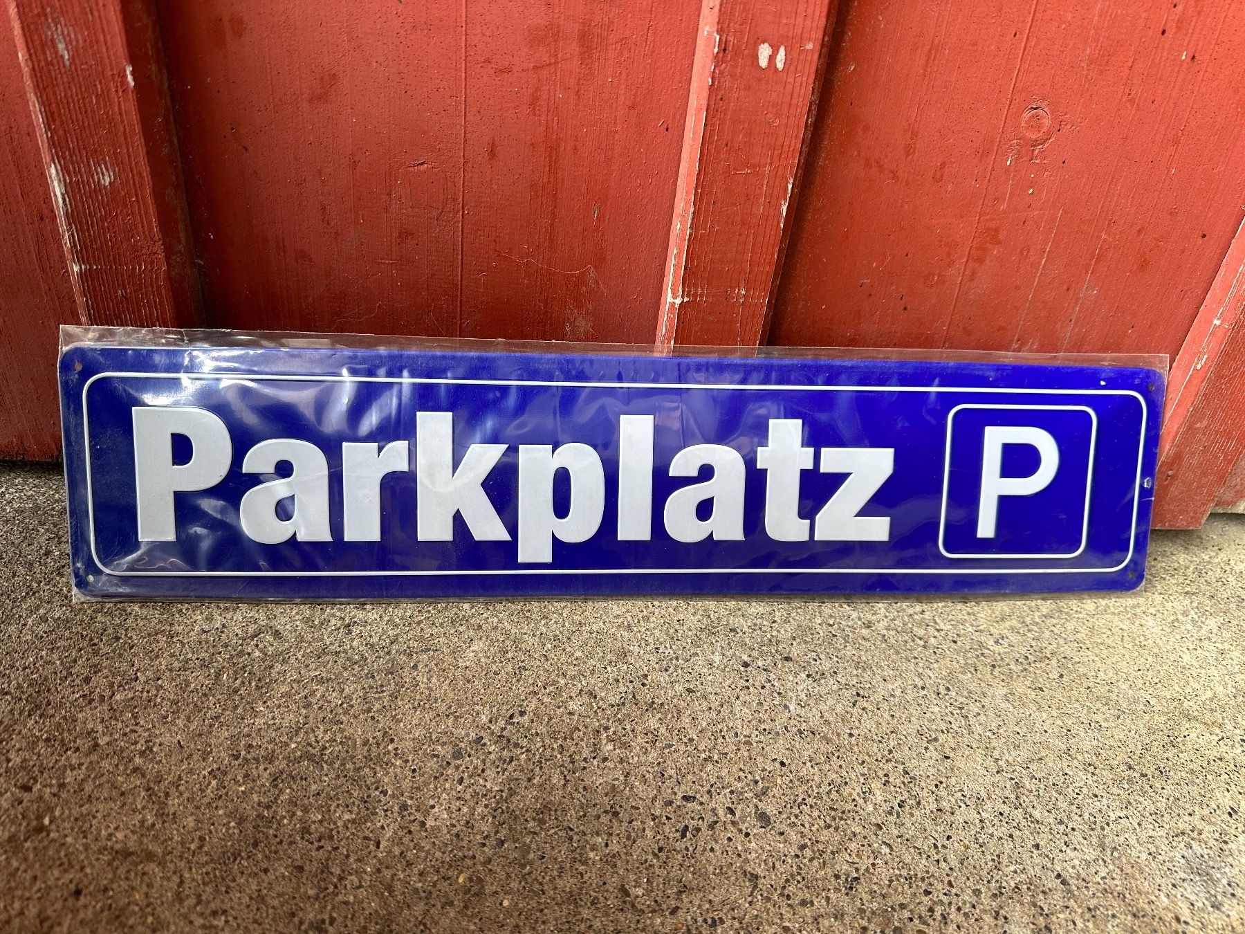 Schilder: Parkplatz hinweis signalisation – Neu (gemäss Beschreibung) aus Reinach AG von rares75