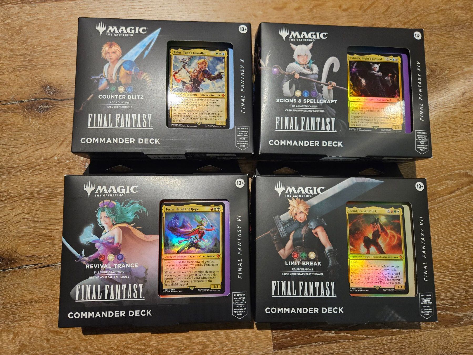 Magic The Gathering Carte collezionabili: Magic Final Fantasy Commander Deck Set (Englisch) – Nuovo e nell'imballaggio originale da Luzern venduto da green_boy444