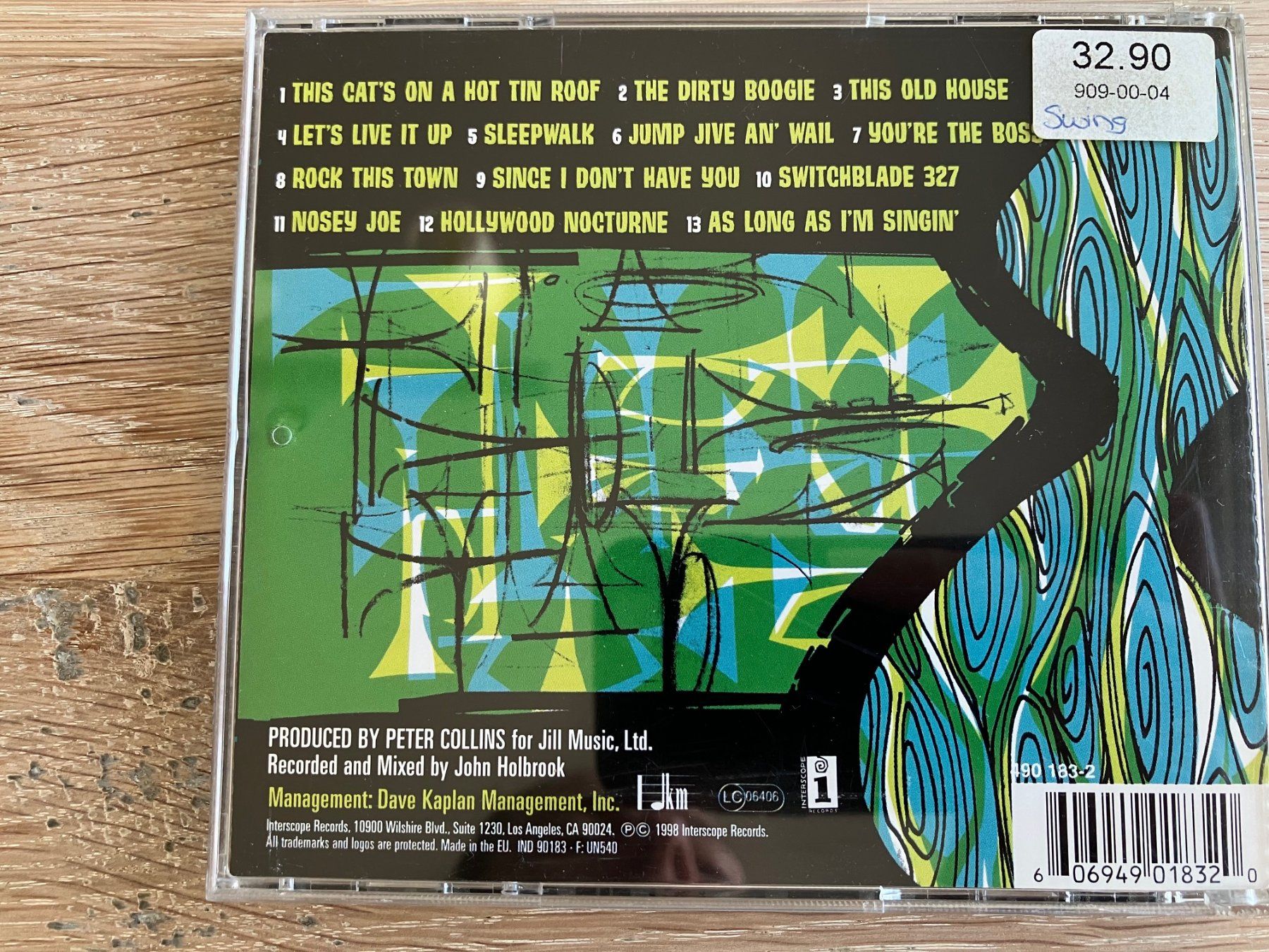 CDs: CD Brian Setzer Orchestra / the dirty boogie – Gebraucht aus Thun von Rebeccat 1