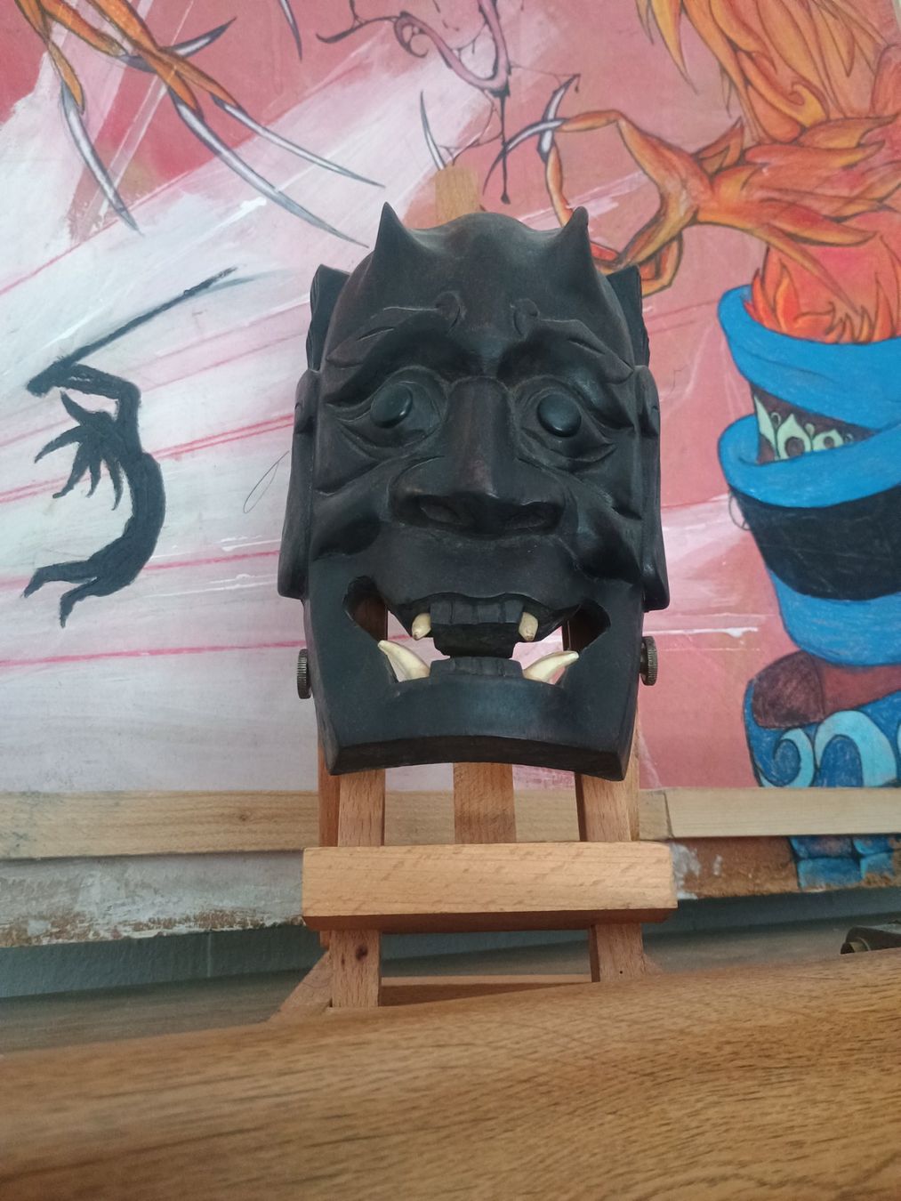Autres antiquités ou arts: Oni Maske – D'occasion à Basel par mar_gdv5