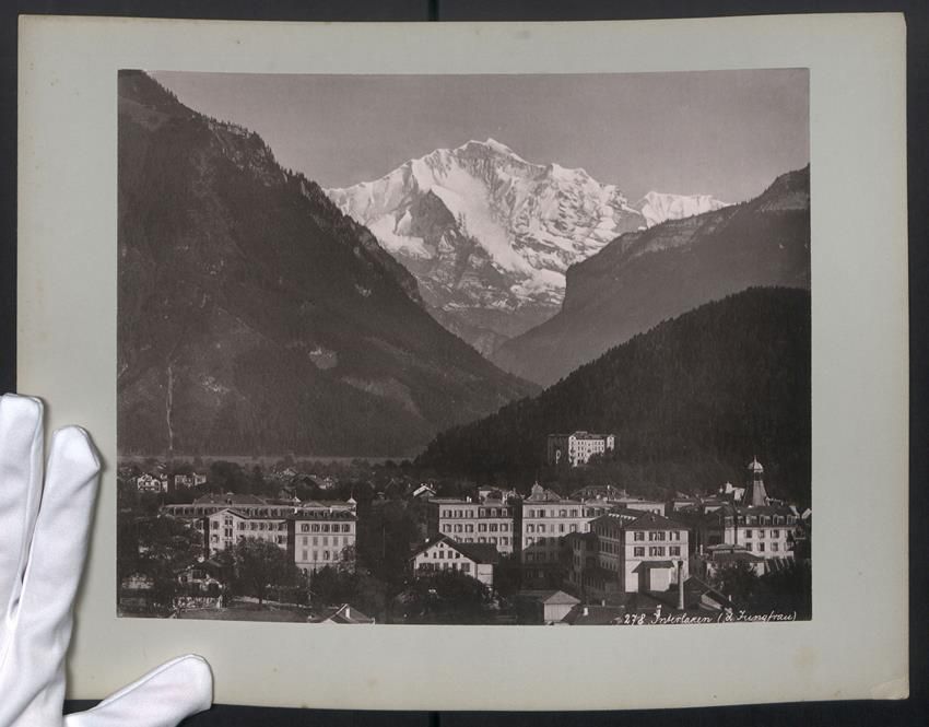 Fotografie &  Plakate: Fotografie Interlaken, Blick auf die Sta – Gebraucht aus Berlin von bartko-reher