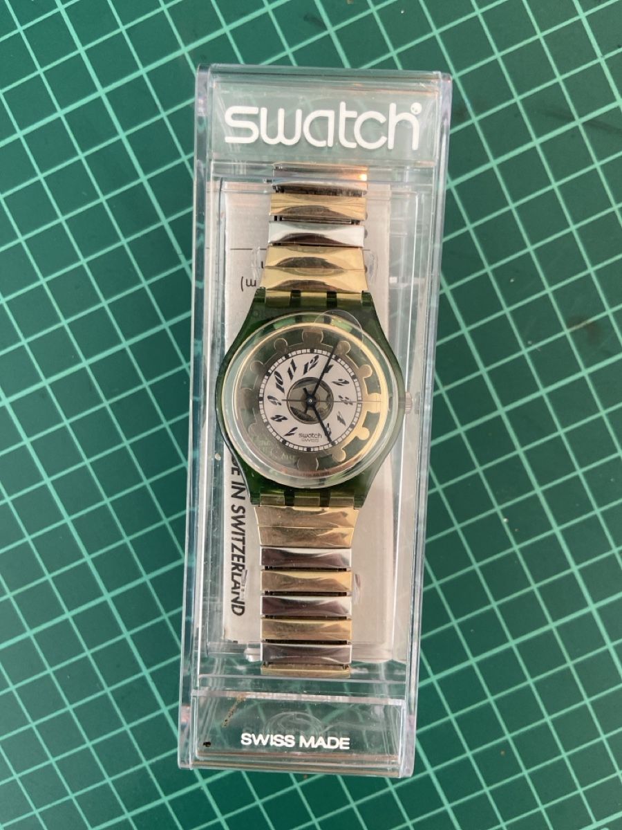 Swatch Uhren: Swatch Gent Green 1994 – Neu und originalverpackt aus Zürich von Sk8andhate