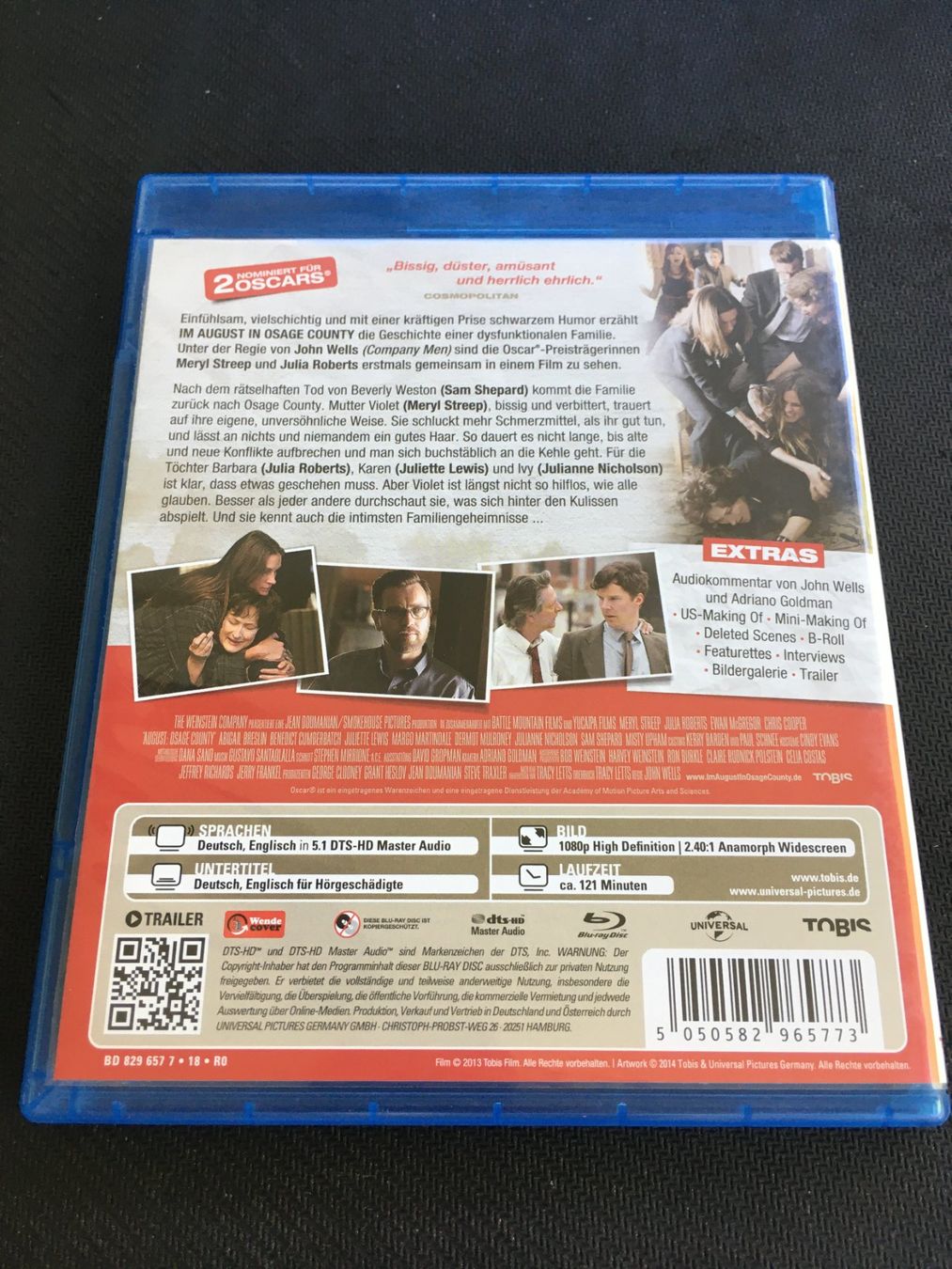Tutti i DVDs: Im August in osage county [Blu-ray] – Usato da St.Gallen venduto da MedienJoe 1