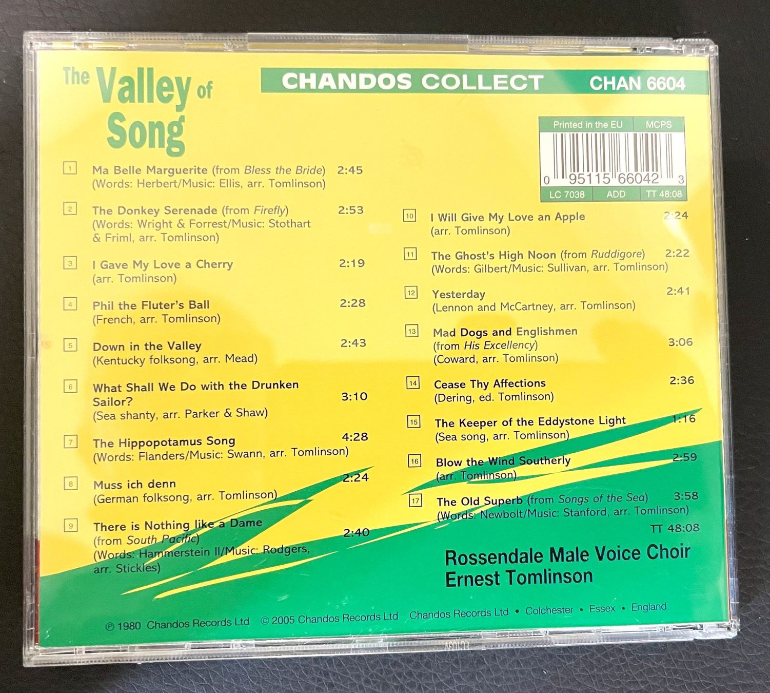 CDs: The Valley of Song CD – Gebraucht aus Oftringen von Vucki 1
