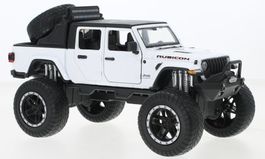 Jeep Gladiator Rubicon Offroad 2021 weiss / schwarz     1:27