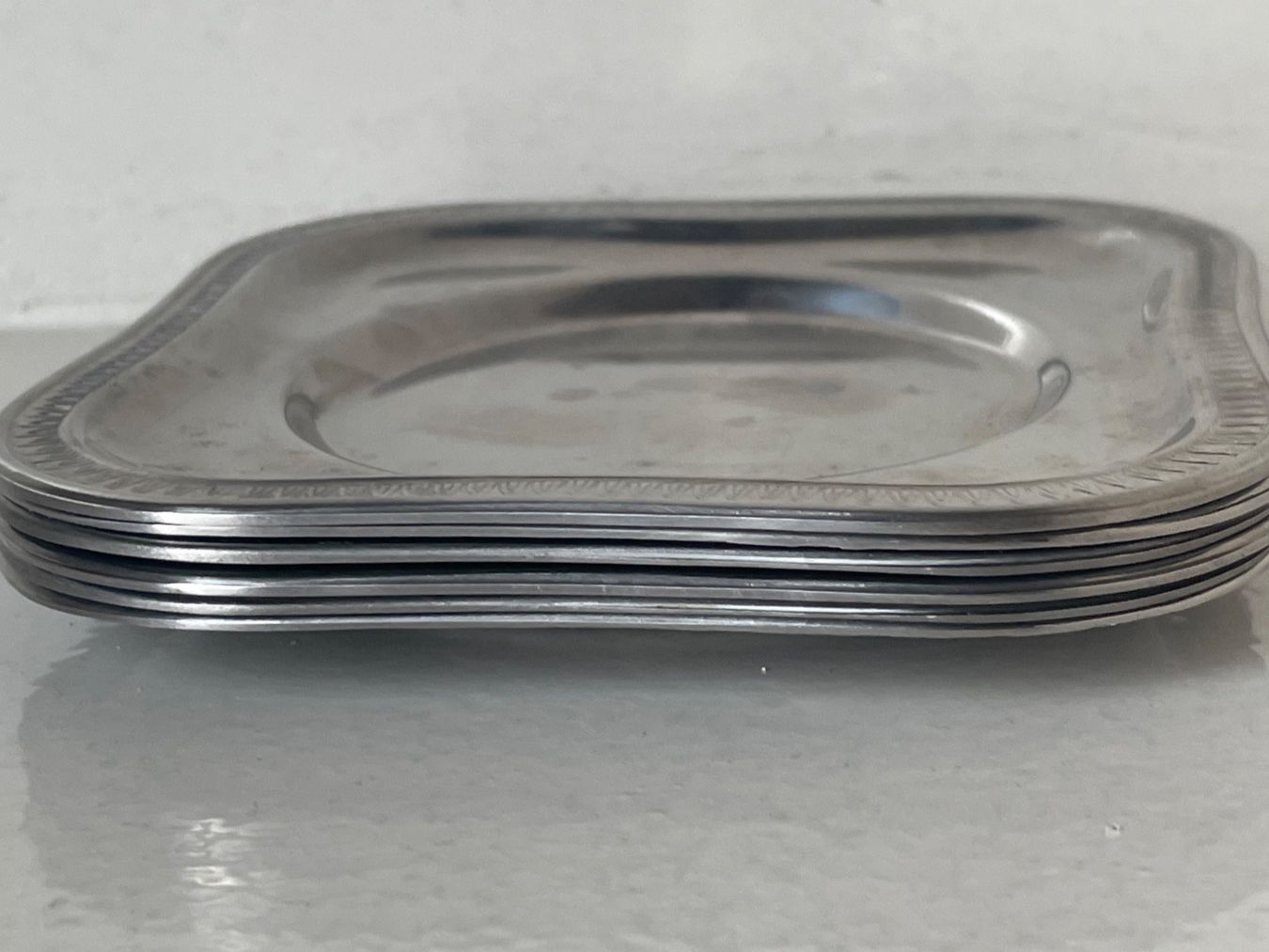 Sottobicchieri: 6 Untersetzer -  Gottinghen - Inox Argent 18/10 – Nuovo (secondo la descrizione) da Minusio venduto da Pink222 3