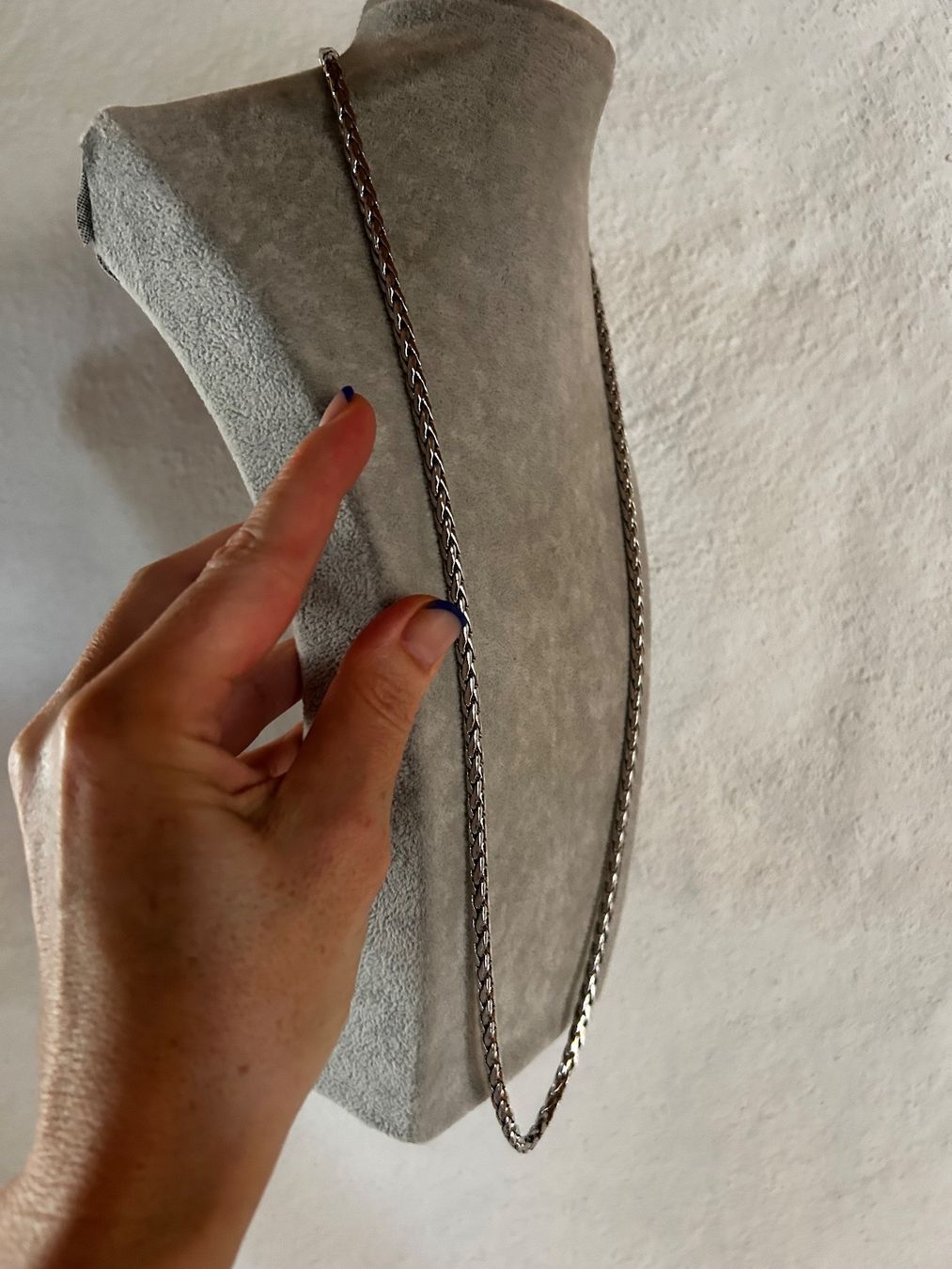 Ketten: Schlangenkette 4 kantig (75cm) – Gebraucht aus Laufen von Bellebellezza 2