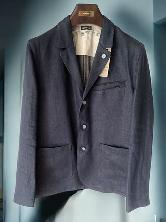 FREITAG E850 LEINEN / HANF SAKKO Gr. M/L NEU !!!