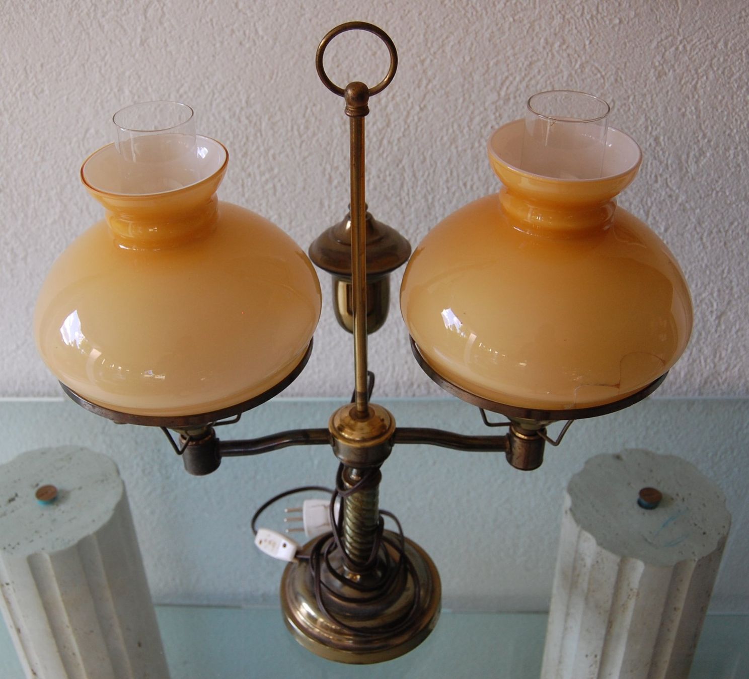 Lampade: Doppellampe Vintage – Usato da Münsingen venduto da mustang1975