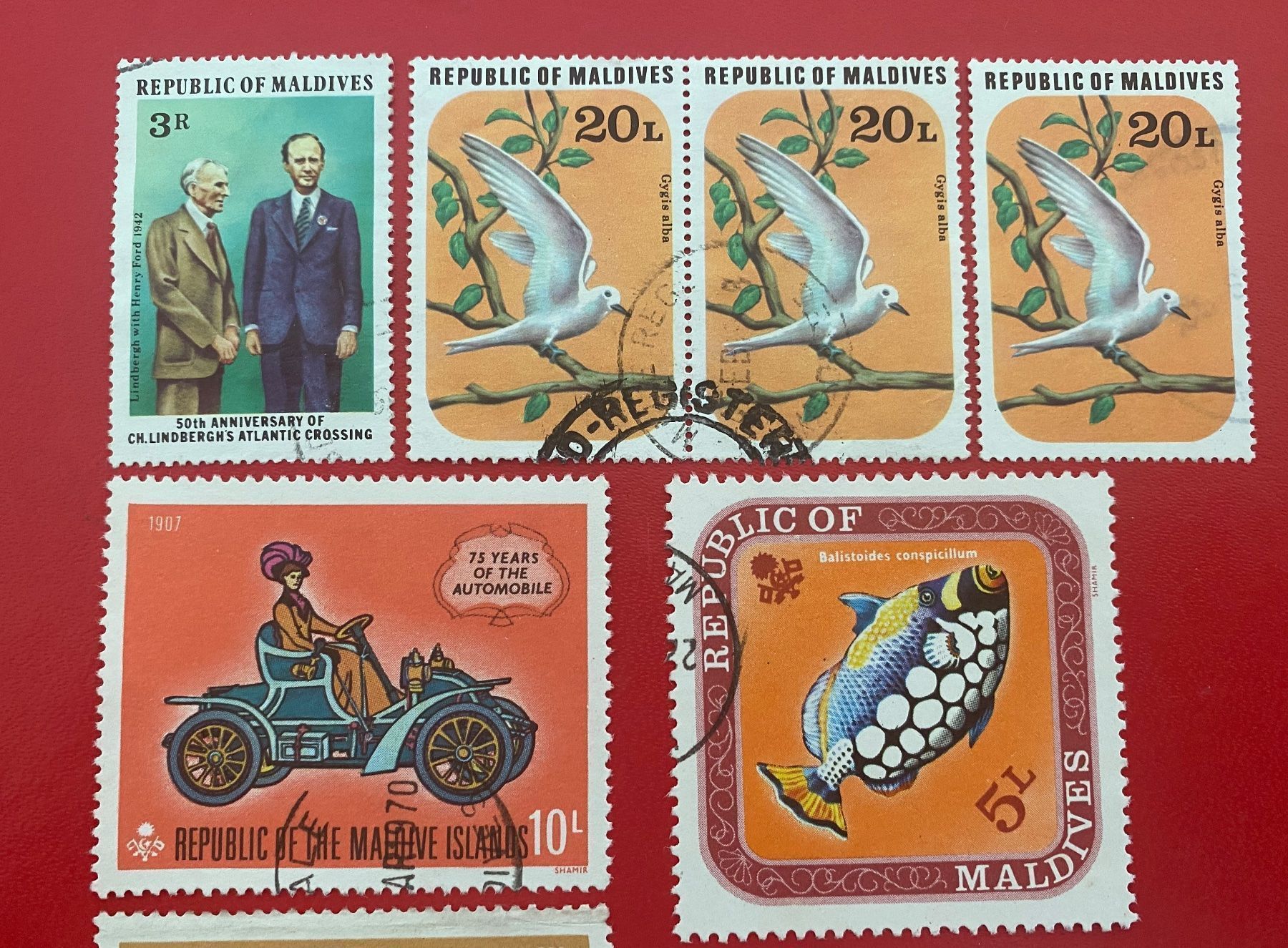 Tutti i francobolli: Timbres - Maldives – Usato da Petit-Lancy venduto da Solcarm 1
