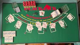 TOP CASINO Blackjack Set aus Las Vegas alles Originale !