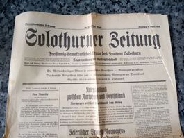 Solothurner Zeitung 9. April. 1940