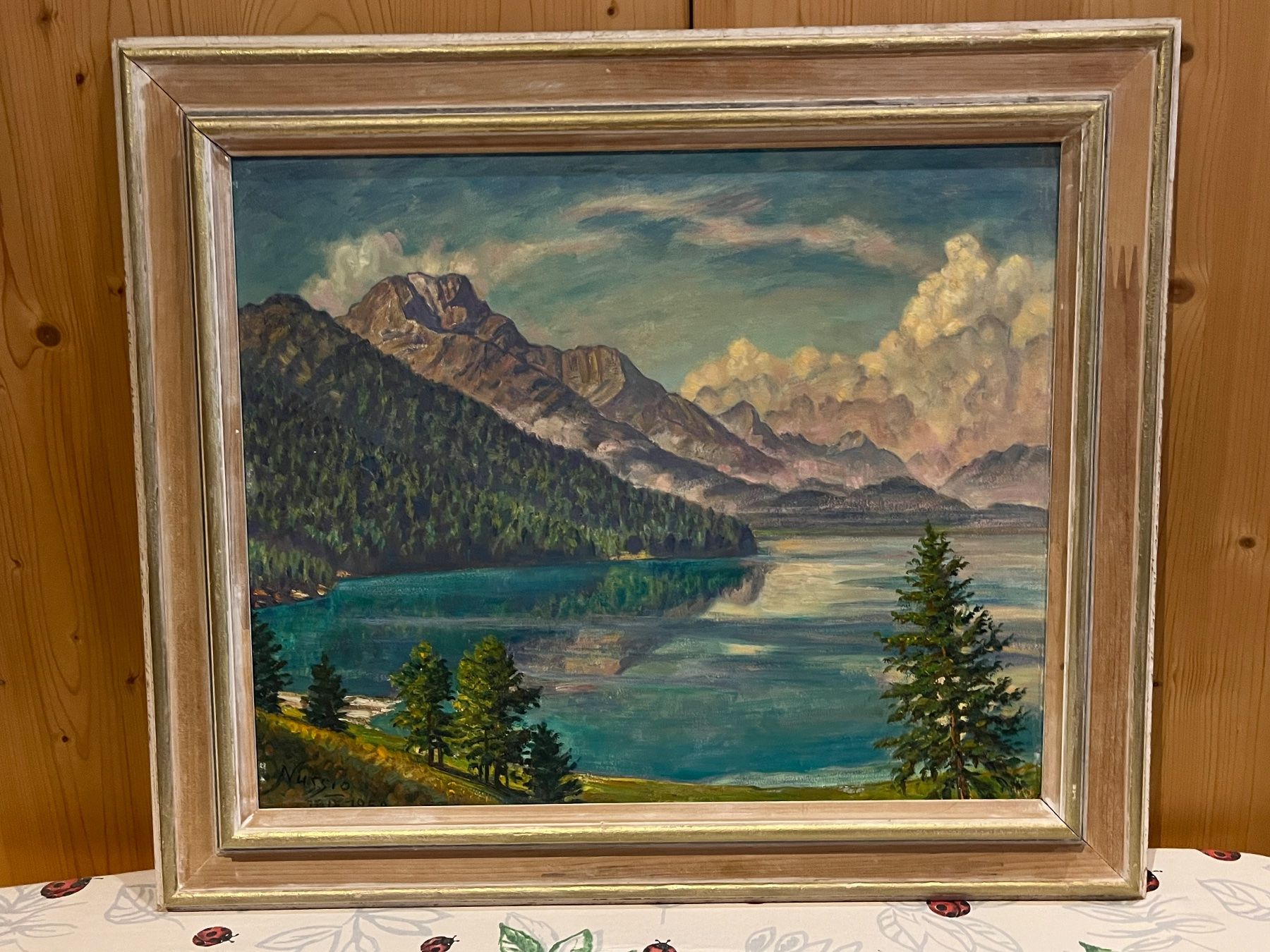 Tableaux: Oskar Nussio Greifensee – D'occasion à Untervaz par Kunstegga 1