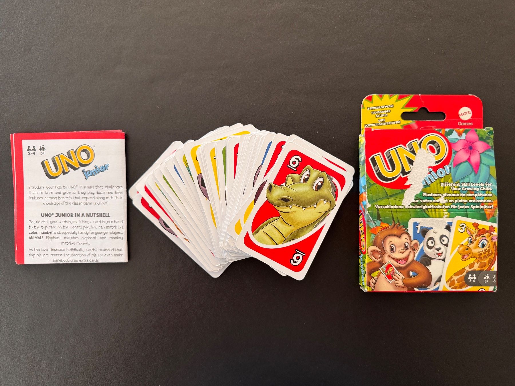 Mattel Spiele: UNO Junior Kartenspiel – Gebraucht aus Zollikon von Krenapf 1