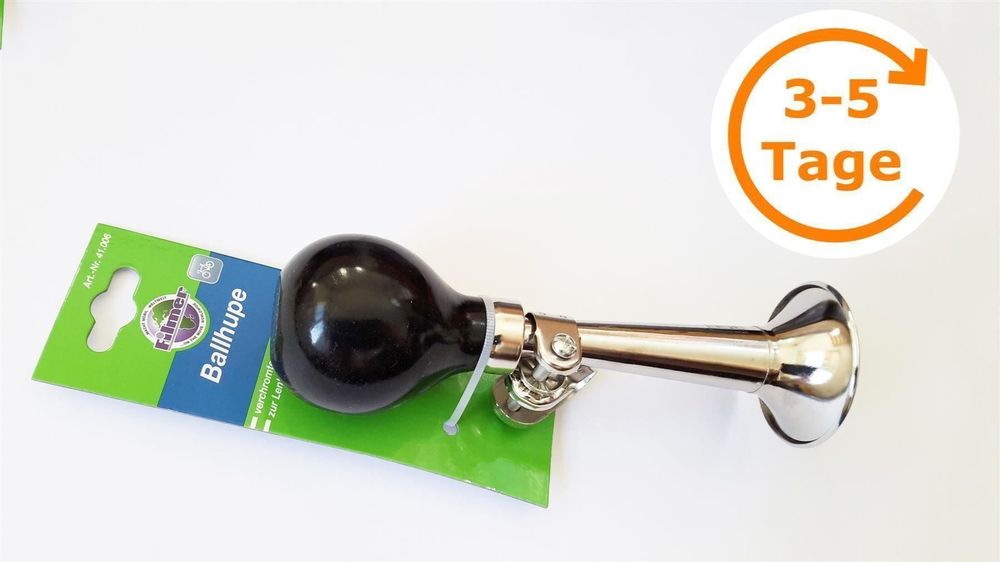 Petite Corne De Vélo Vintage - Ballhupe - Laiton - Antique - Clever-deko