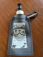 Faltbare Trinkflasche Swiss Snow Academy mit Karabiner NEU