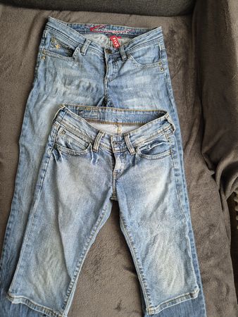 Jeans Damen Grösse 32/34 Regular guter Zustand Esprit+Levis