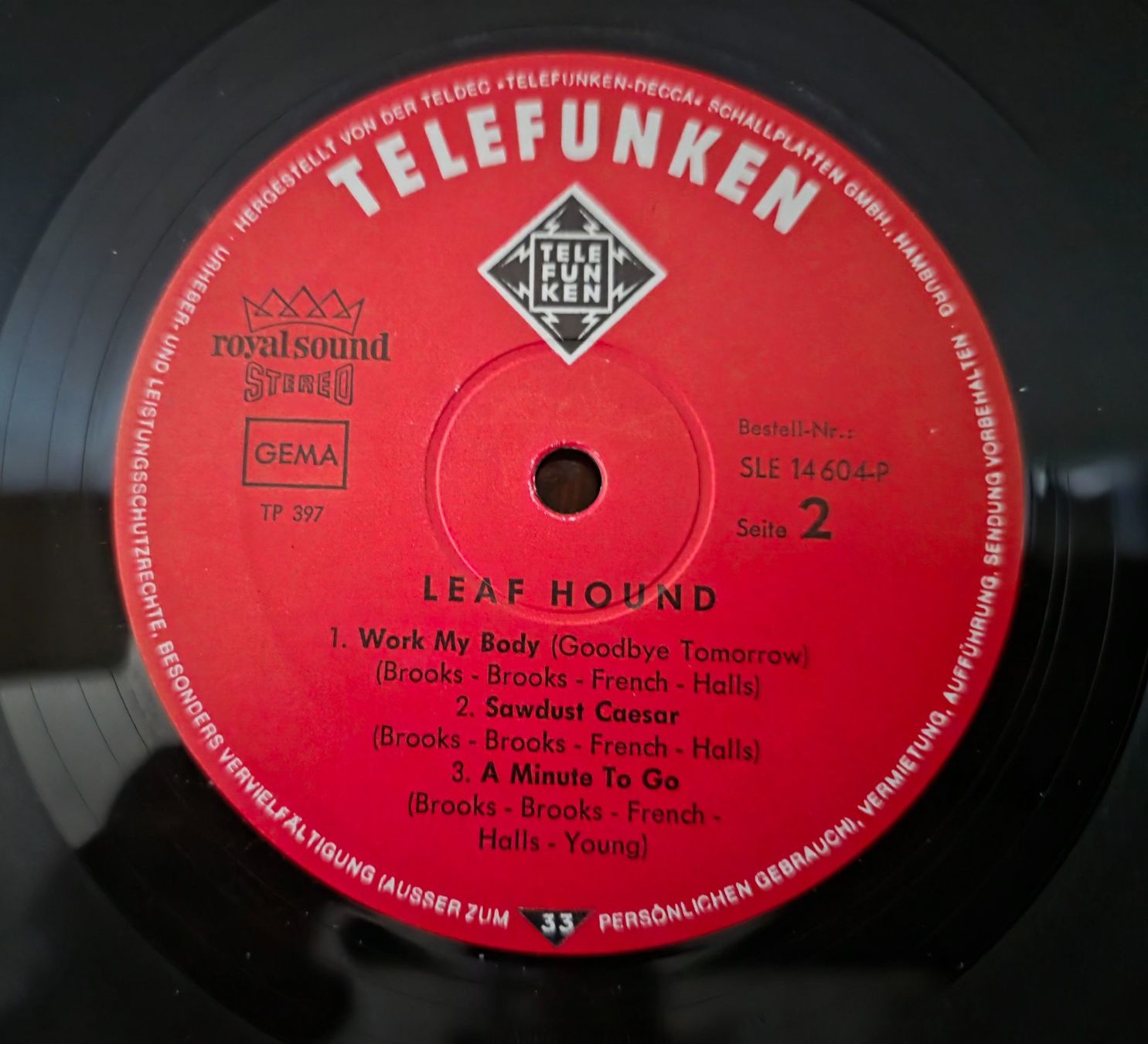 Dischi in vinile: Leaf Hound LP – Leaf Hound  (VG+) – Usato da Root venduto da atelier22 2