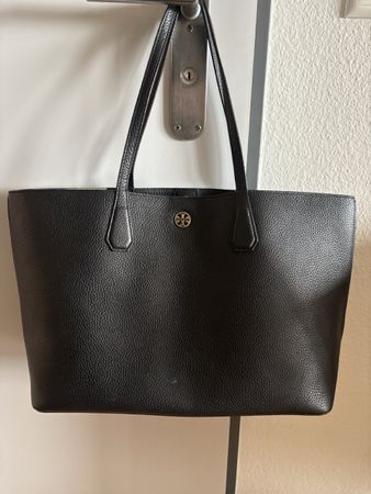 Tory Burch Shopper Schwarz, Neuwertig, Top!