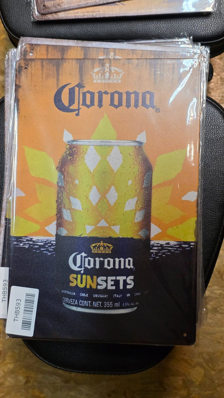 Insegne: Blechschild Corona Sunsets – Nuovo e nell'imballaggio originale da Wangen SZ venduto da Charlie_Firpo