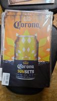 Blechschild Corona Sunsets