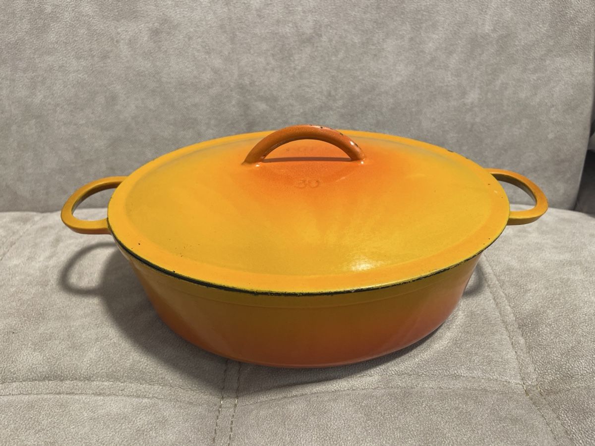 Pentole: GF Bräter Oval Deckel Grösse 30x24cm – Usato da Elsau venduto da isidobrany09