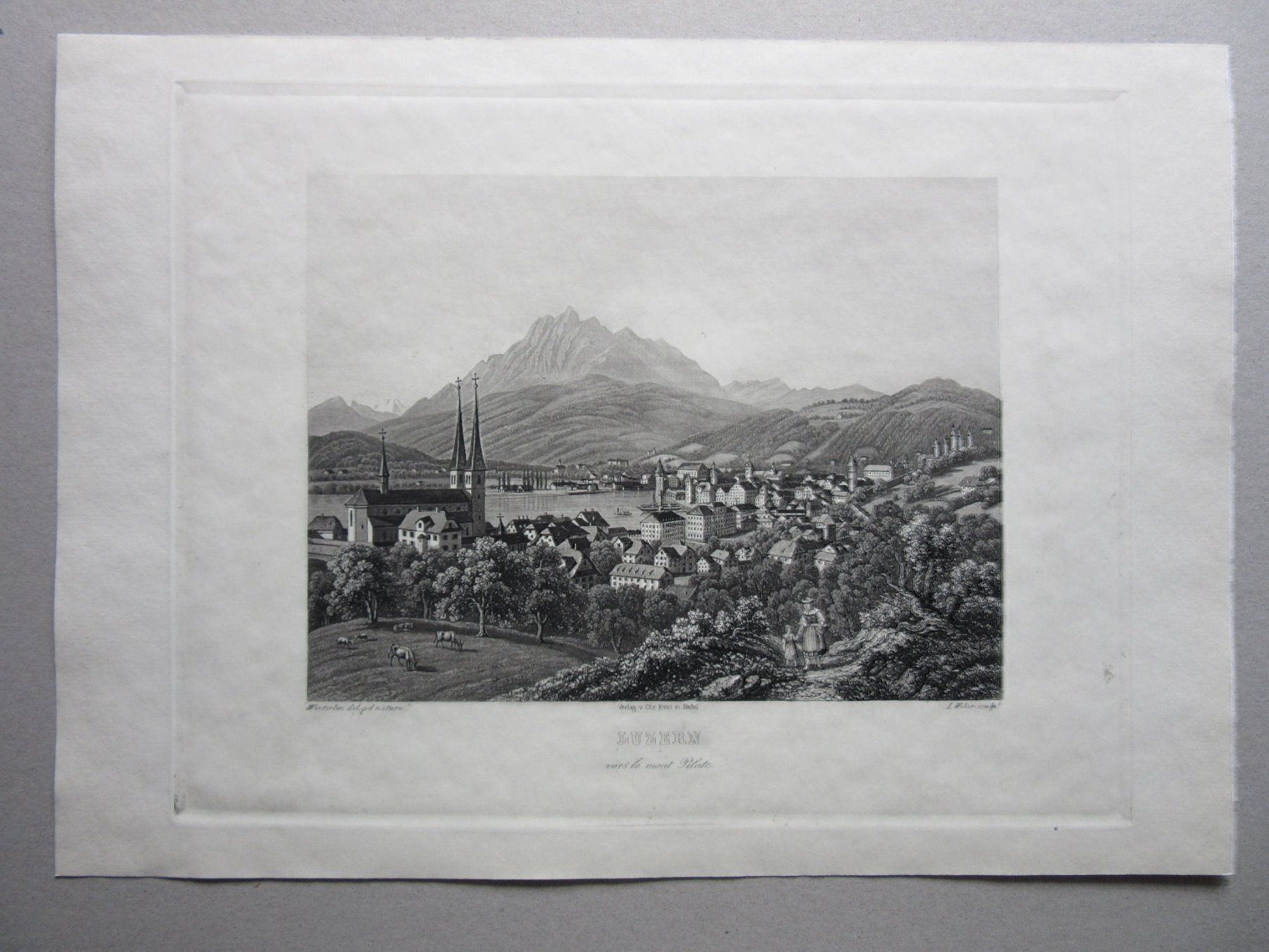 Stiche: LUZERN AQUATINTA – Gebraucht aus Gersau von grafik-kunst 2