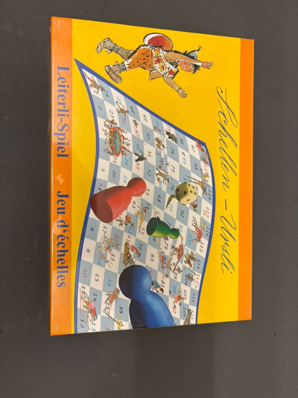 Giochi: Schellen-Ursli Leiterlispiel – Nuovo e nell'imballaggio originale da Fehraltorf venduto da Chlote4Flyers