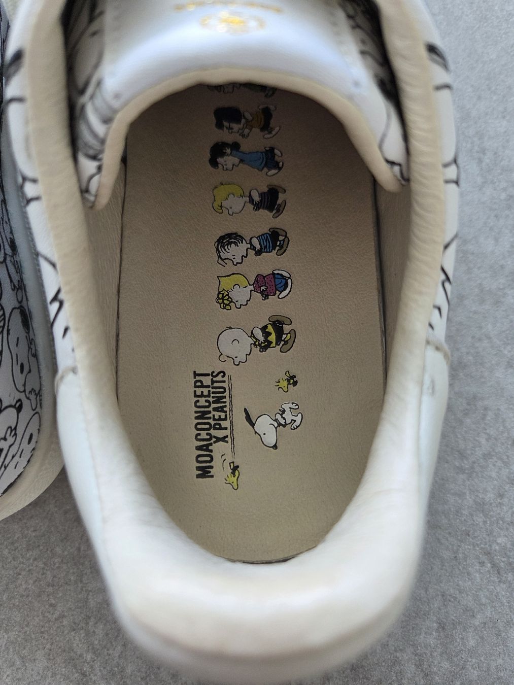 Scarpe da uomo: Peanuts Sneaker von Moa Concept Weiss/Bunt Gr. 39 – Nuovo (secondo la descrizione) da Schenkon venduto da jinibi 5