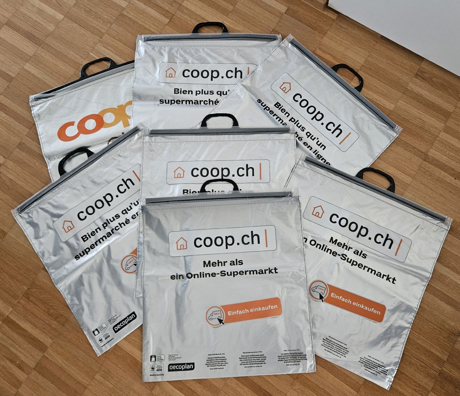 Coop Sacs: Kühltasche Coop - 7 Stück – D'occasion à Lenzburg par lau_nn7p