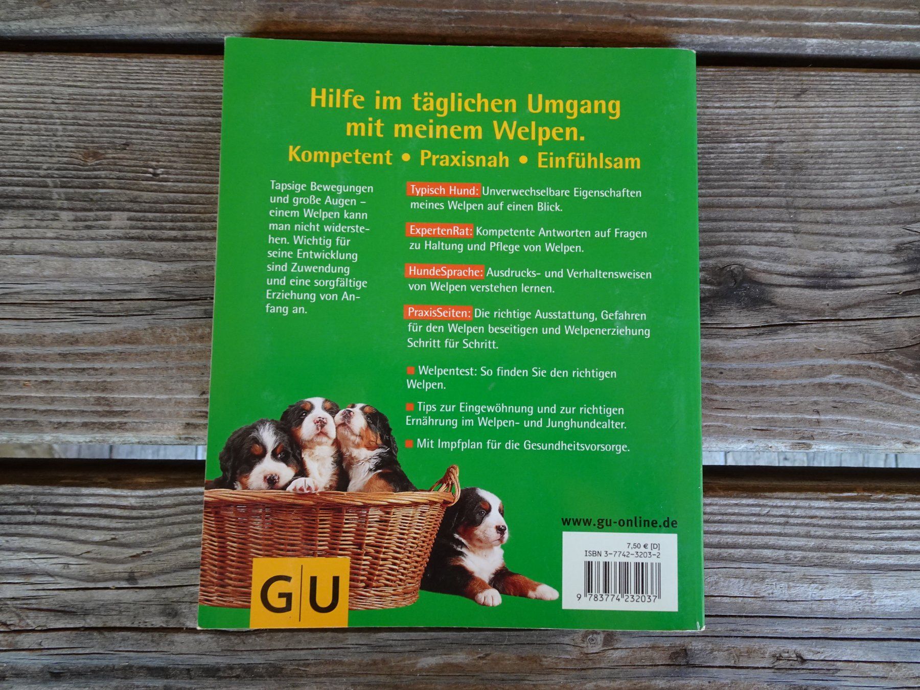 Libri: GU Tier Ratgeber: Unser Welpe - Sa23.65 – Usato da Küssnacht am Rigi venduto da Bookslove-Divers 1