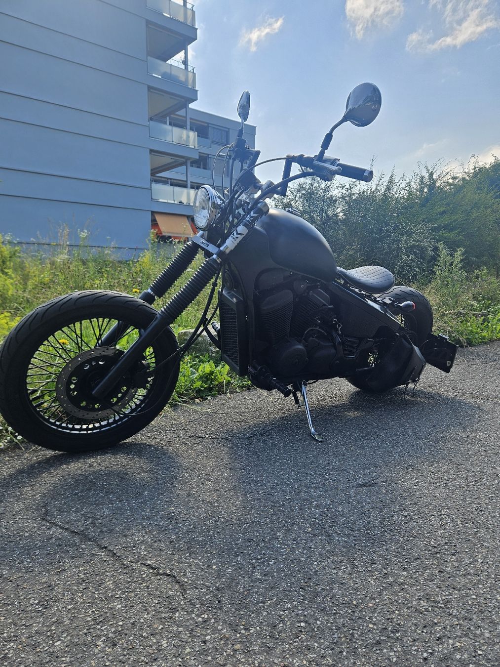 Chopper: Honda Shadow VT600 Bobber – Usato da Magden venduto da regenbogenstern85 1
