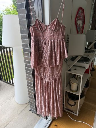 FOR LOVE & LEMONS Spitzenkleid (XS - Reissverschluss defekt)