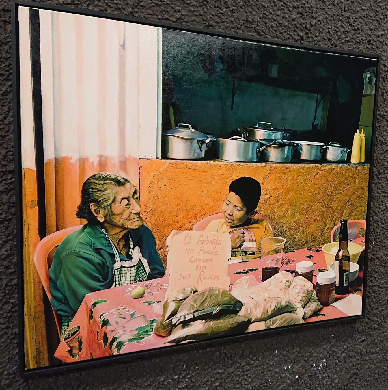 Dipinti: Acrylgemälde auf Leinwand "Le petit arbre" – Nuovo (secondo la descrizione) da Greifensee venduto da fran_cois 1