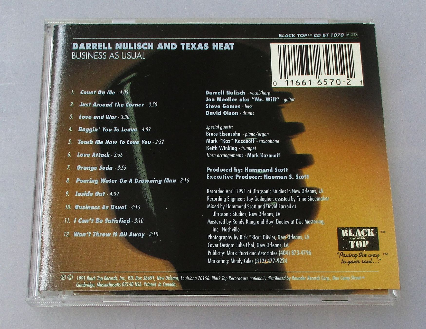 CD: DARRELL NULISCH - Business As Usual – Usato da Wattwil venduto da Muriel11 1