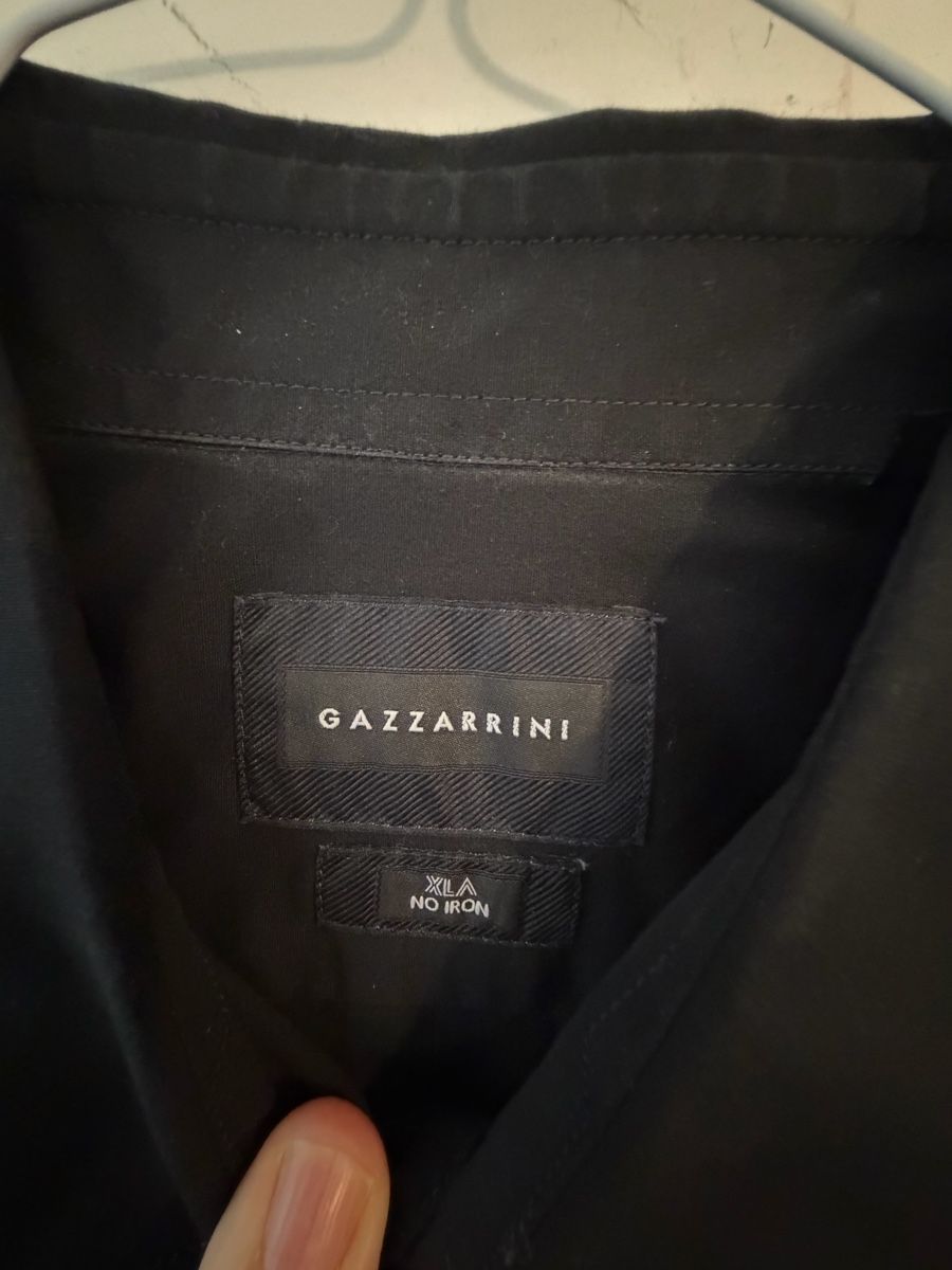 Hemden: Camicia nera uomo GAZZARRINI taglia M – Gebraucht aus Lugano von can_xdd8 2