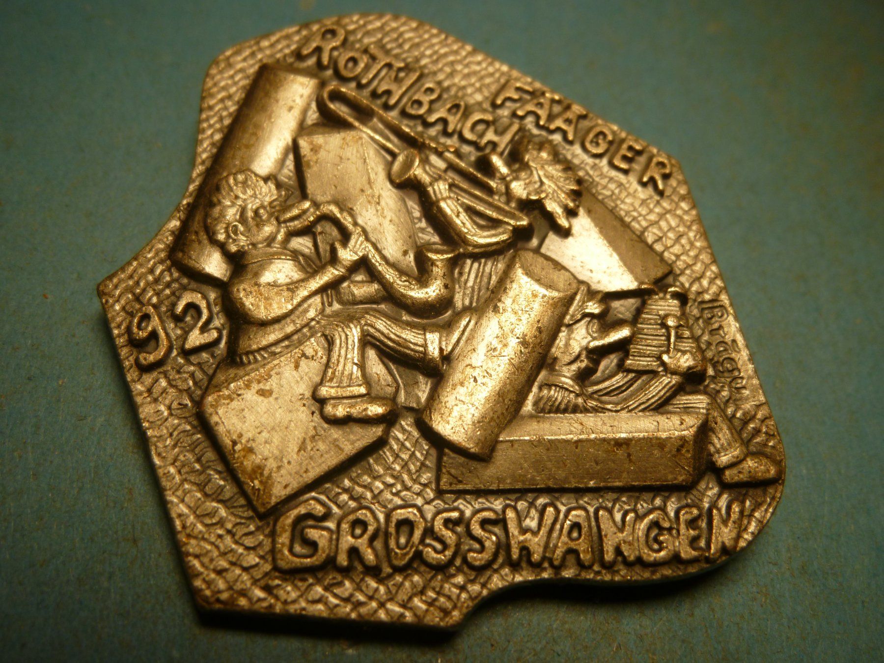 Plaketten & Abzeichen: GROSSWANGEN 1992 SILBER – Gebraucht aus Ried (Muotathal) von Mandarin02