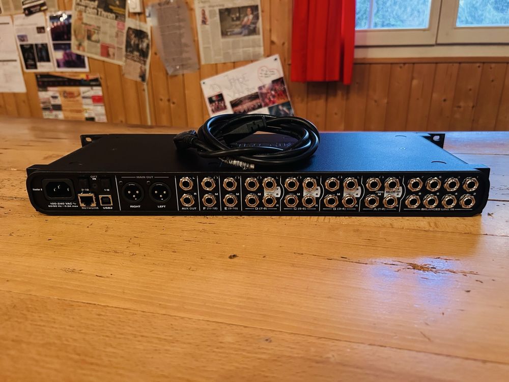 MOTU Monitor 8: Mixer Monitor, Amplificatore Cuffie E Interfaccia Audio AVB, Nuovo