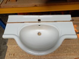 Waschtischbecken Keramik weiss