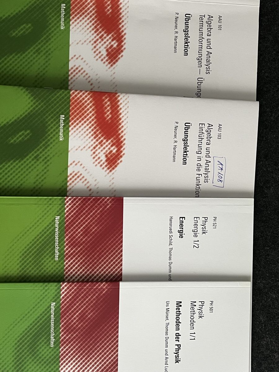 Bücher: Akad Lehrmittel Matura – Gebraucht aus LUZERN von Zhin369 2