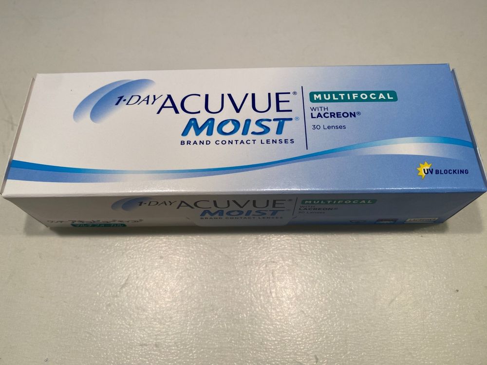 1 Day ACUVUE Moist - Tageslinsen / Multifocal Mit LACREON | Kaufen Auf ...