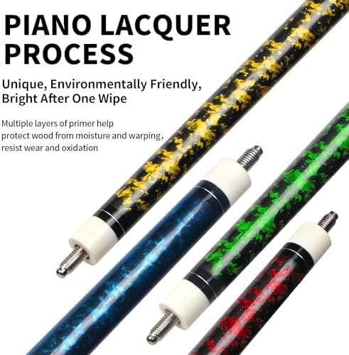Dipinti: Pool Queue 4-teiliges Kanadischer Ahorn Profi 58 18-21 – Nuovo e nell'imballaggio originale da Hundwil venduto da Stallone6 6