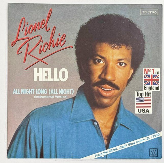 Dischi in vinile: Single: LIONEL RITCHIE - Hello (Ballad) – Usato da Frenkendorf venduto da Yard-Sale-2000