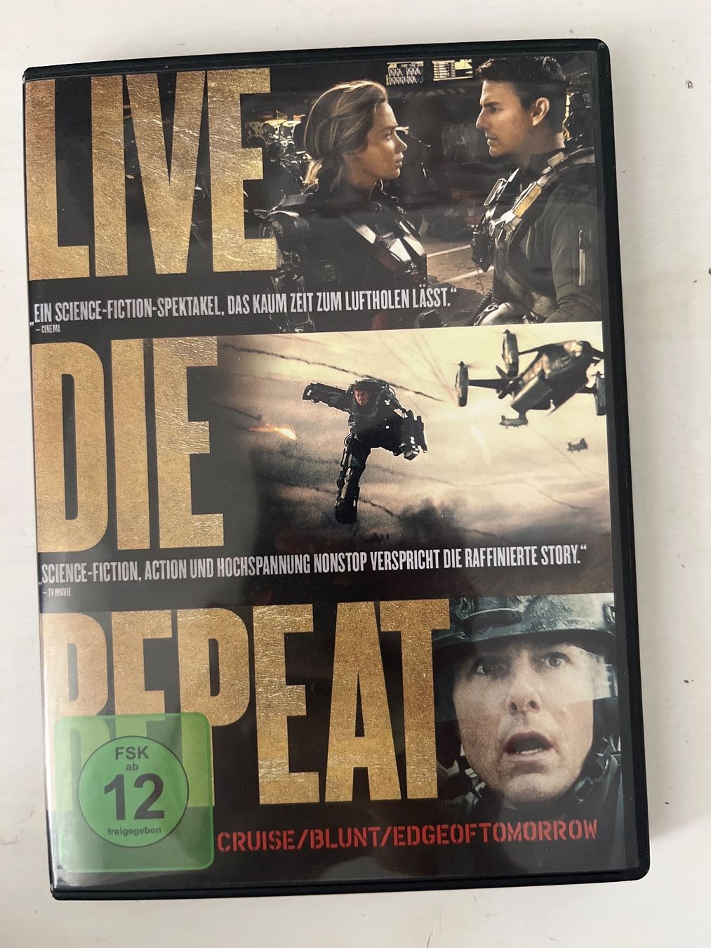 Tutti i DVDs: Live Die Repeat (2014) DVD - Tom Cruise – Nuovo (secondo la descrizione) da Sierre venduto da black.box